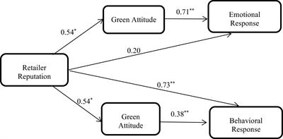 The role of product cues and regulatory focus in the consumers’ response to green products: The mediation effects of green attitudes